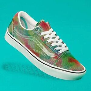 ✔️40 BNWT Vans Old Bloom ComfyCush Old Skool Multicolor.
